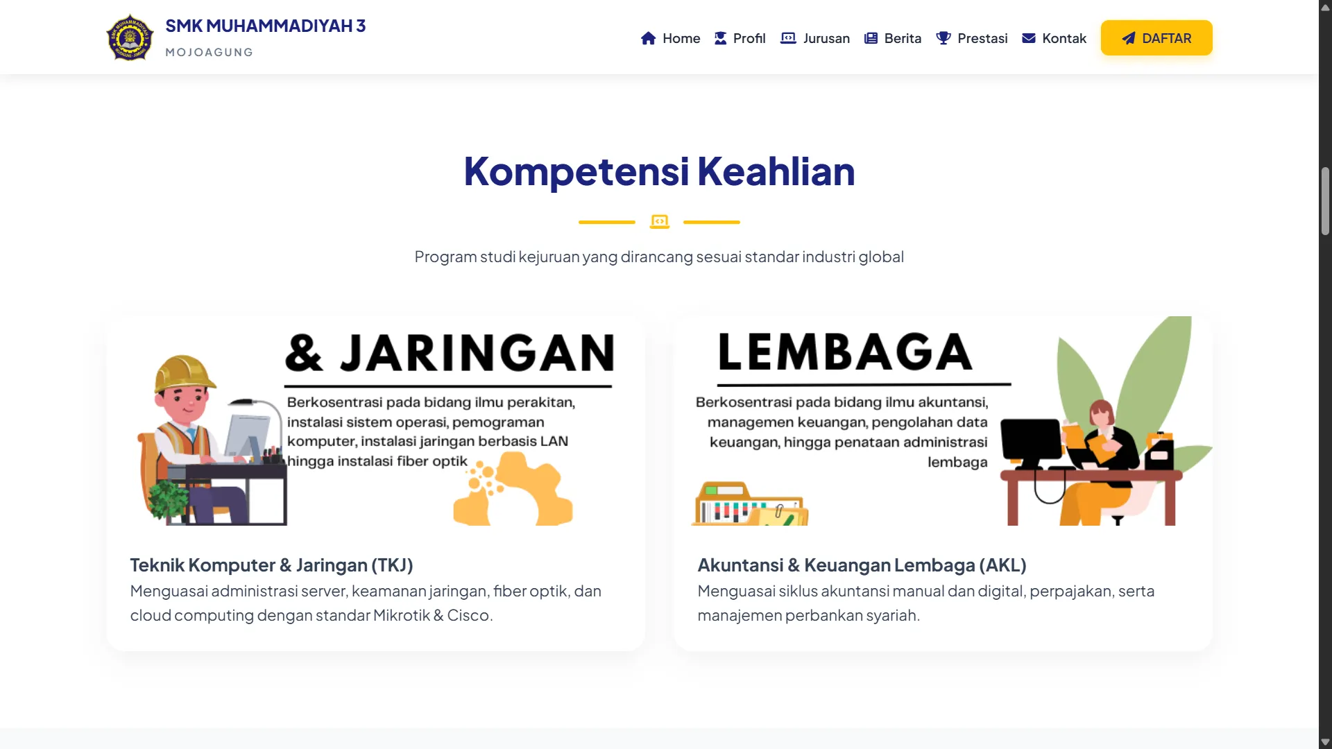 School Website SMK MUH 3